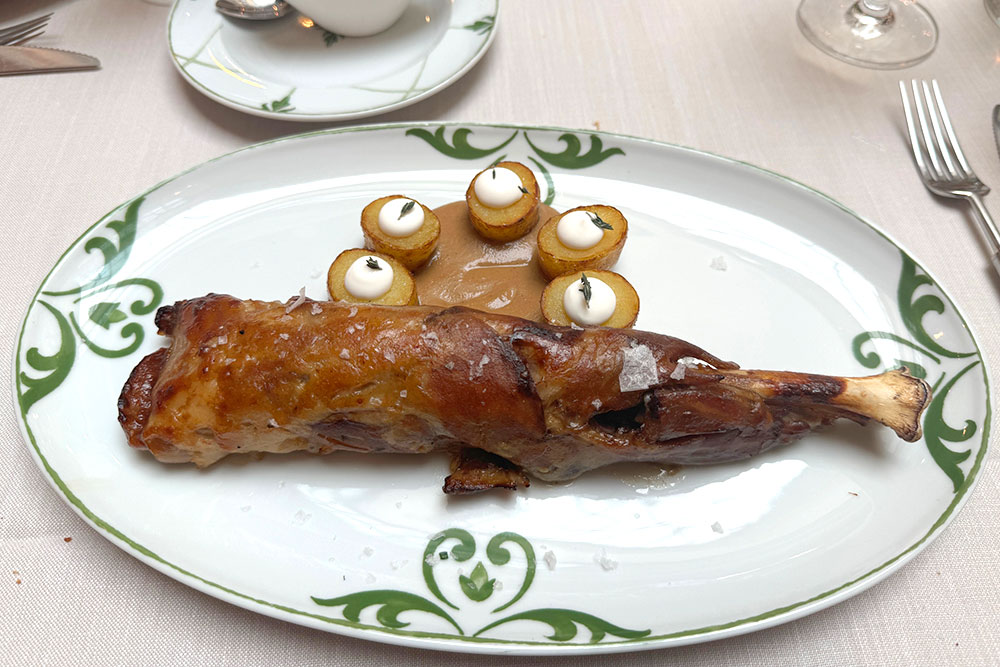 Restaurante Balausta (Malaga) - Suckling goat