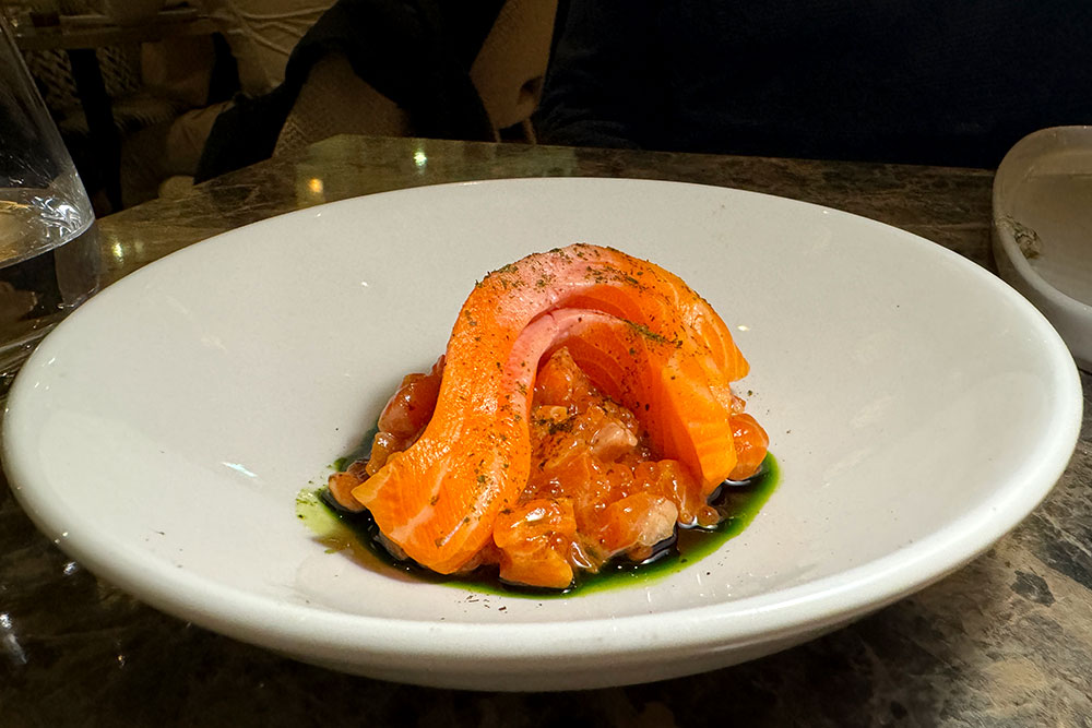 Faber (Hammersmith) - Chalkstream trout tartare