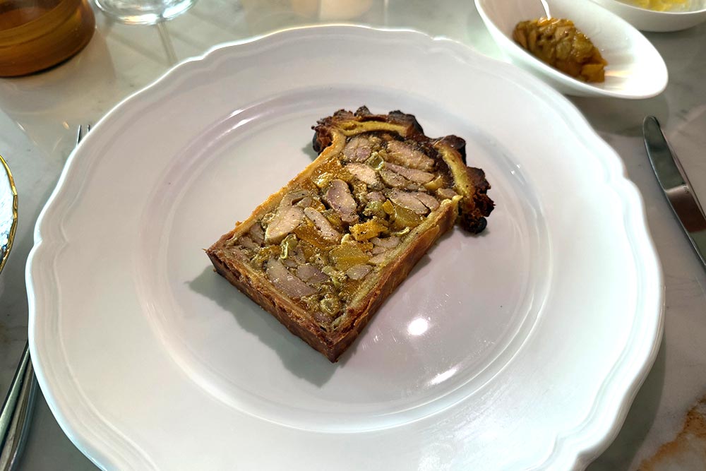 Brasserie Constance (Fulham) - Coronation Chicken pate en croute