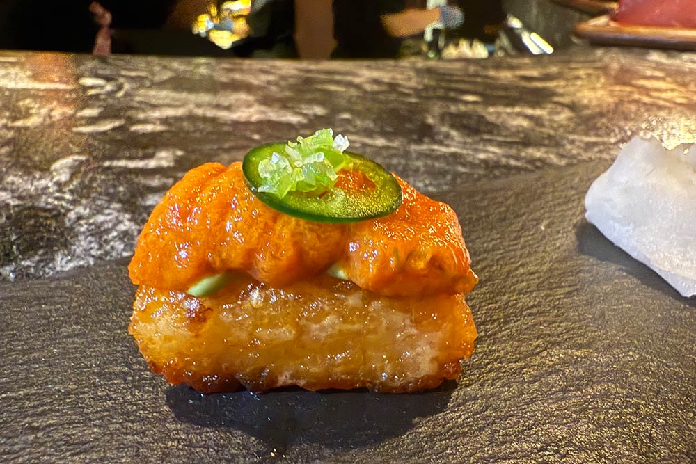 Los Mochis (City of London) - Crispy Rice: Spicy Tuna, Avocado Crema, Spring Onion