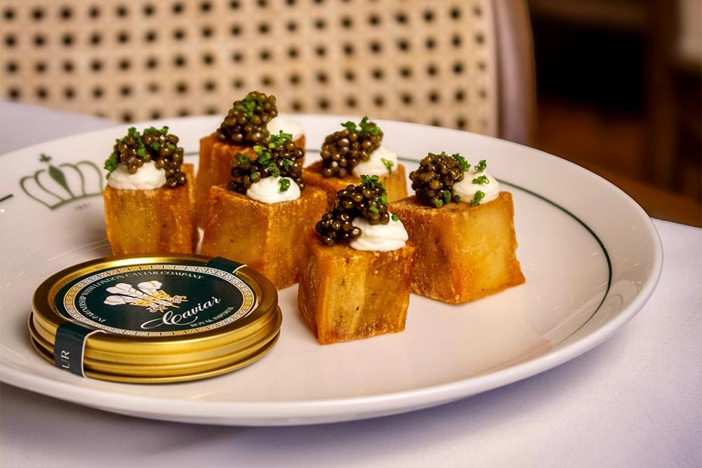 bebe bob caviar doughnuts