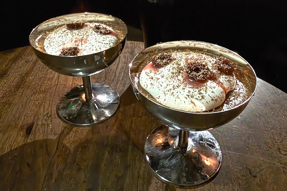 Topped with Chantilly at The Knave of Clubs