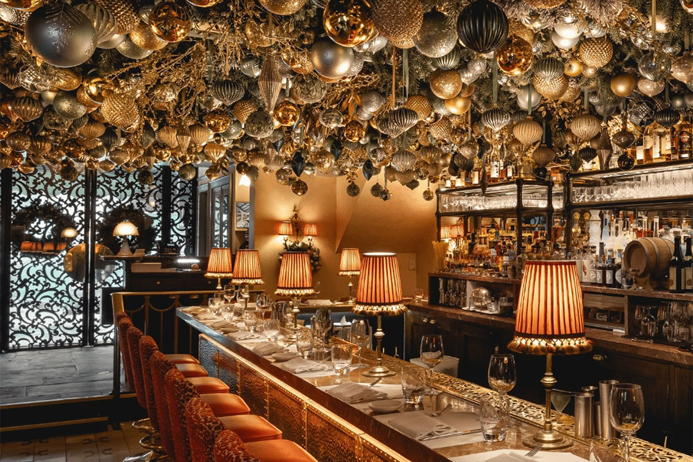 The most Christmassy restaurants in London