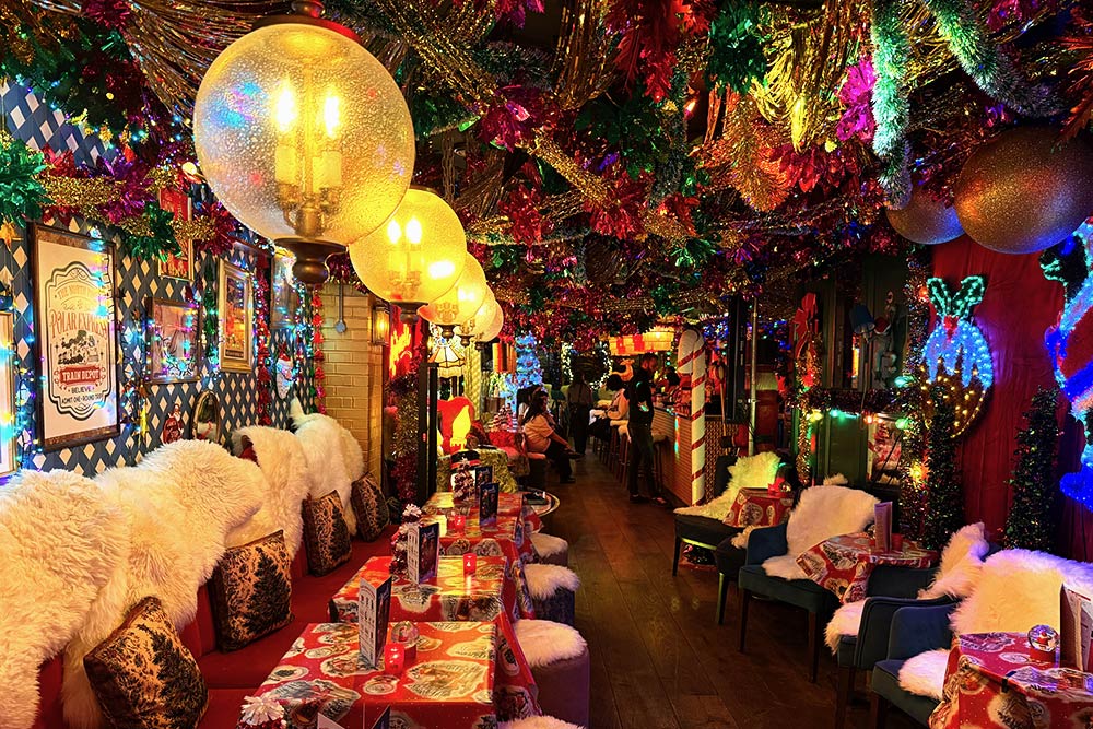 London's most Christmassy restaurants - Miracle at Henrietta