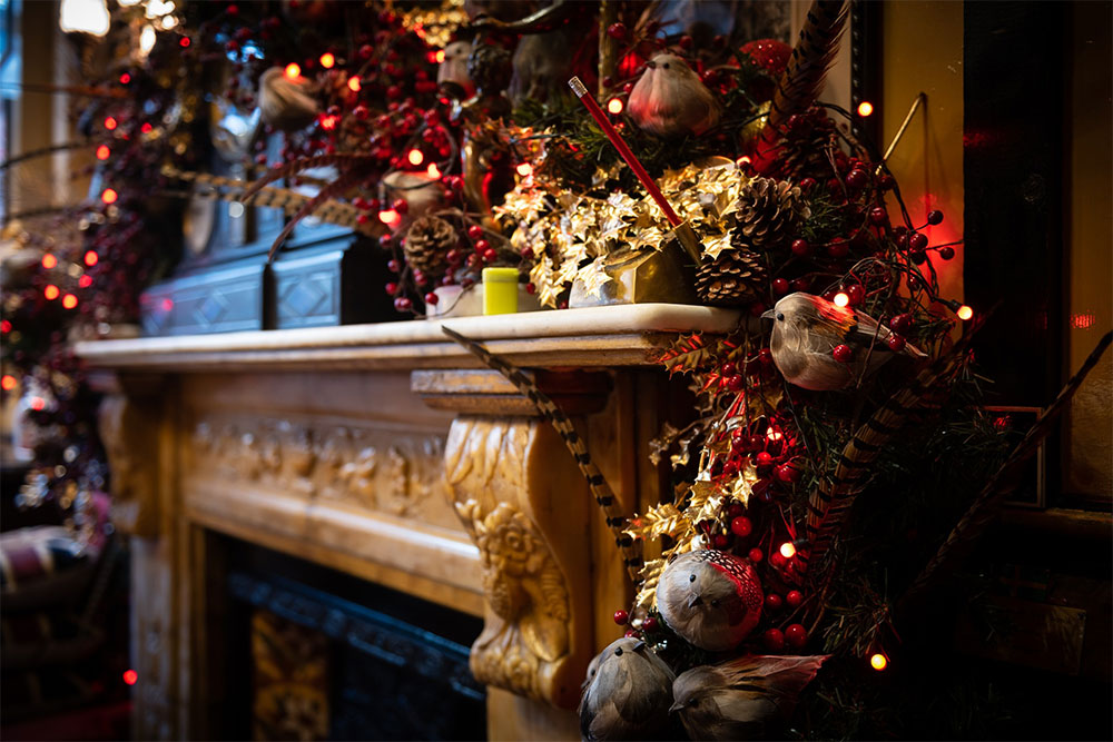 london's most christmassy restaurants