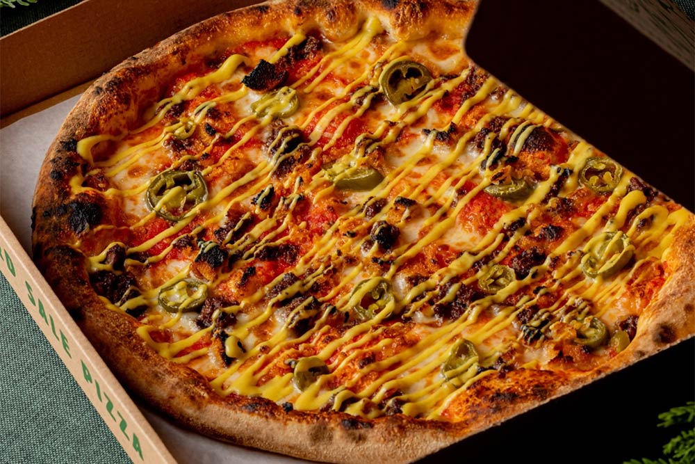 The Mince Pie pizza from Yard Sale