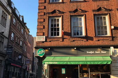 best places to eat and drink in Soho
