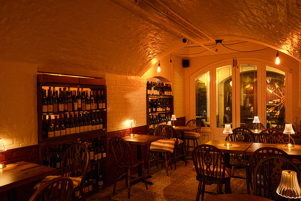 new wine bars london