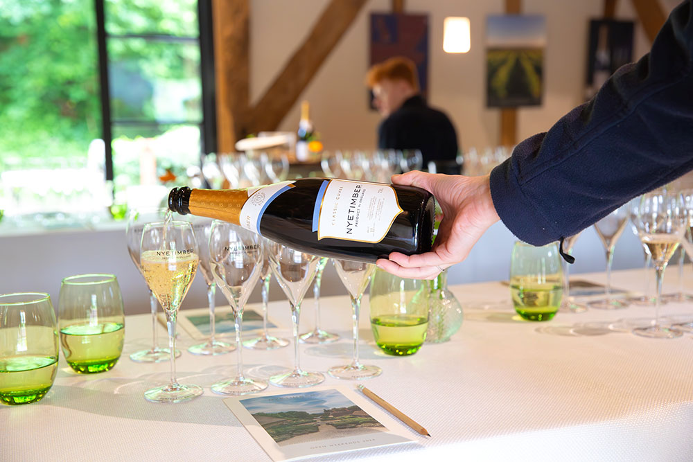 visiting nyetimber vineyard