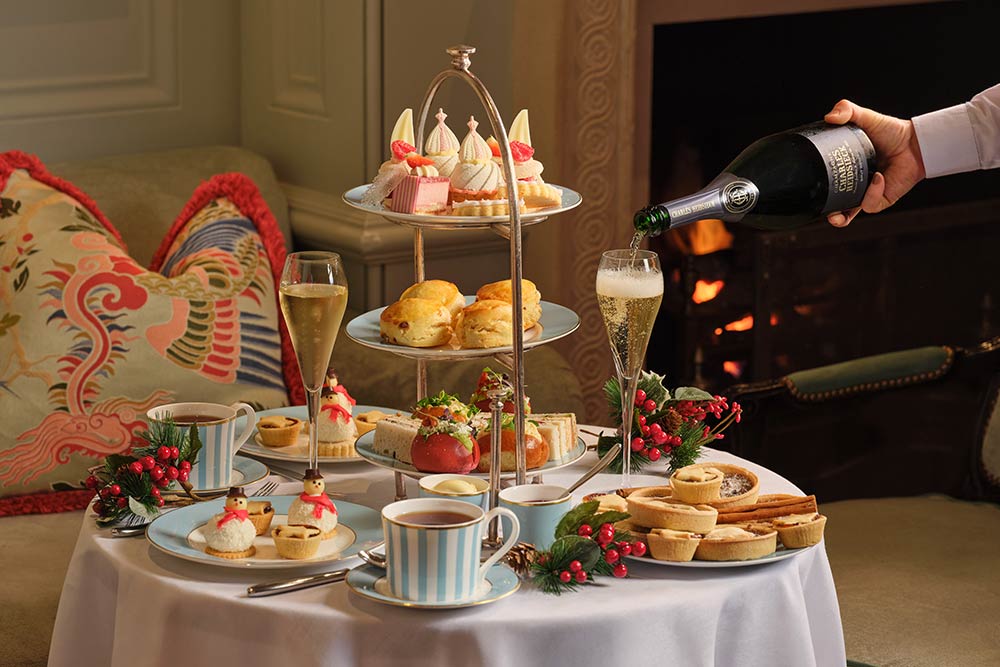 book the festive afternoon tea at The Kensington