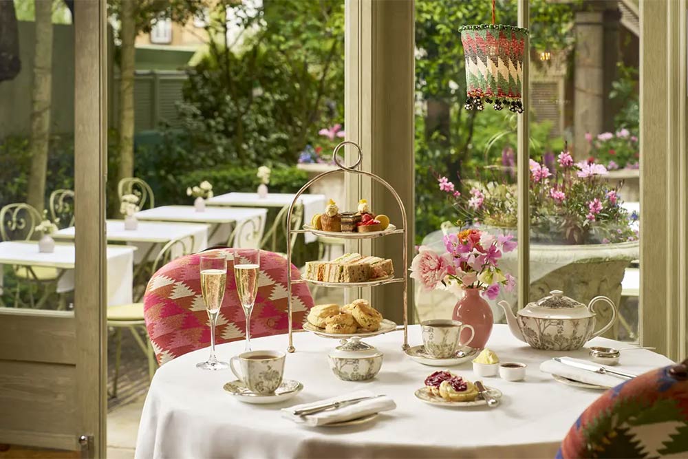 The Orangery at Number Sixteen  afternoon tea london