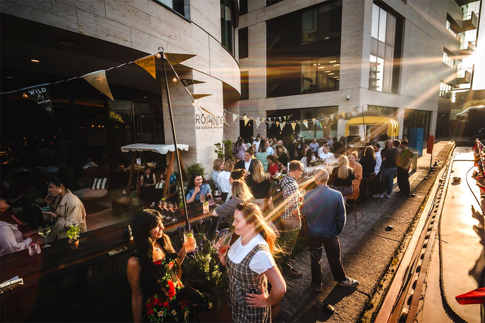 Best alfresco restaurants in london  - Rotunda