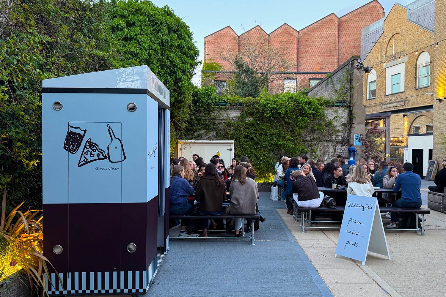 best alfresco restaurants in london - Weezie's