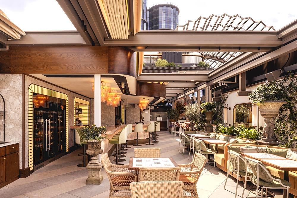 Almost Alfresco - where to eat outside in London that's also weatherproof
