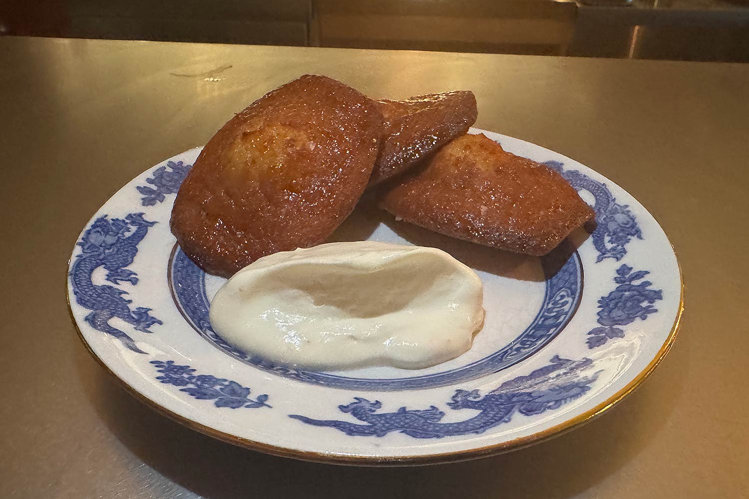 The madeleines at Tempo