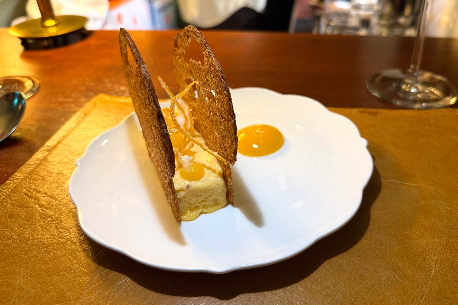 Teal by Sally Abé (Hackney) - Marmalade ice cream sandwich