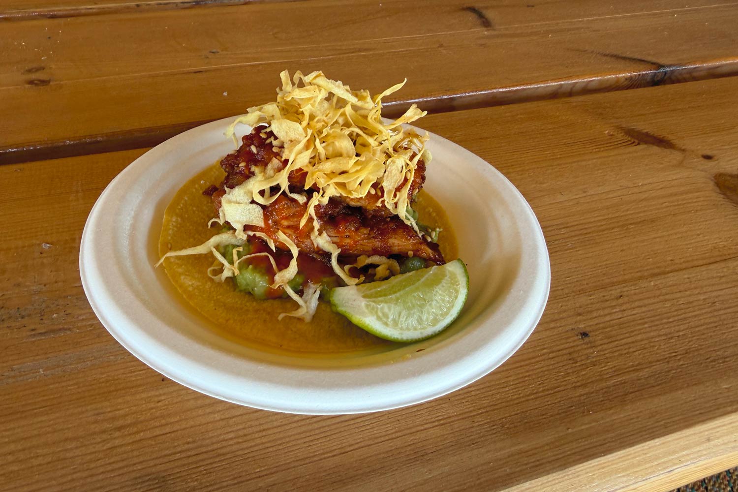 Los Mochis - Trailer park chicken taco