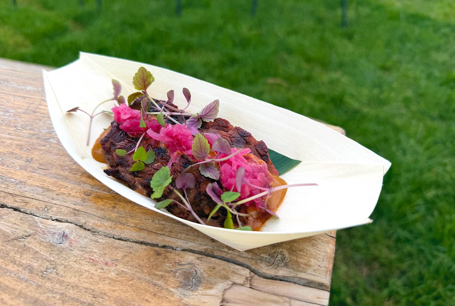 Roka - Westholme cross wagyu beef rump with confit garlic and soy sauce