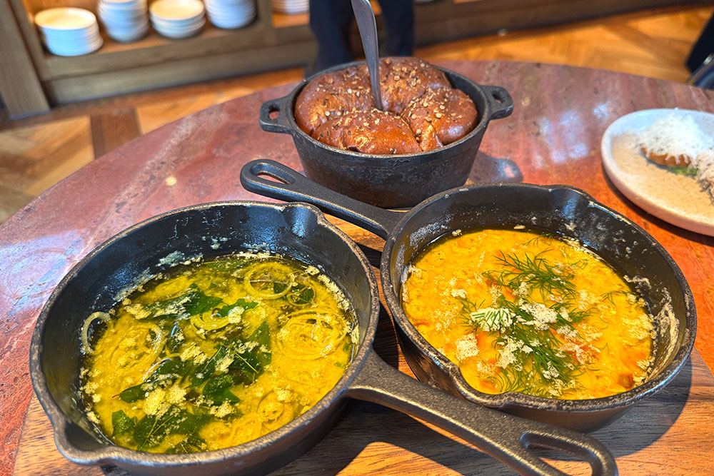 best bread in London restaurants