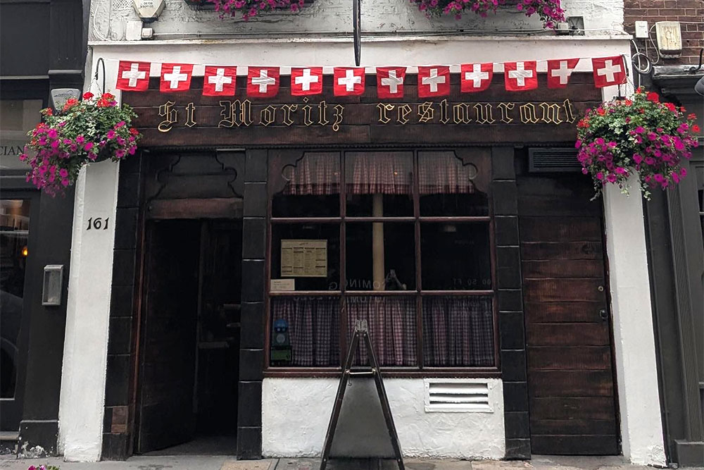 st moritz fondue london