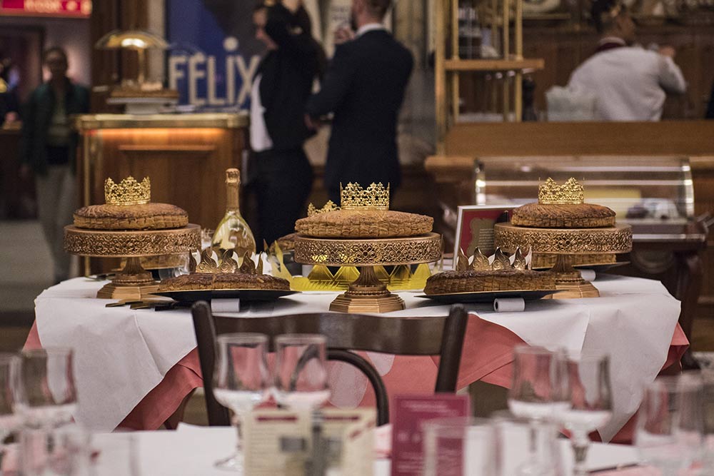 Where to buy a galette des rois in London - Brasserie Zédel