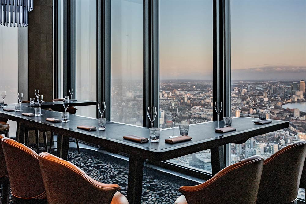 The best high-rise restaurants in London, with views across the city