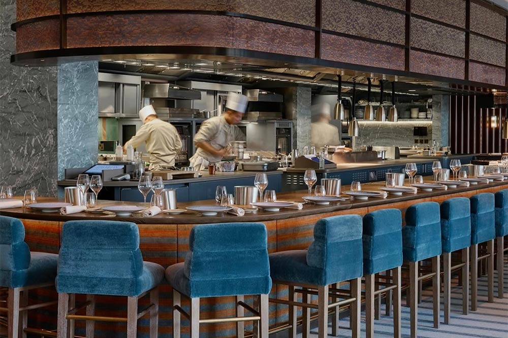 best michelin-starred restaurants in London for counter dining