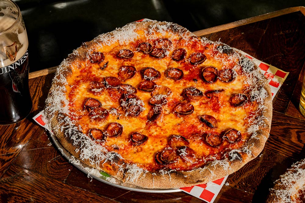 Hot Saint Pizza at the Old Queen's Head