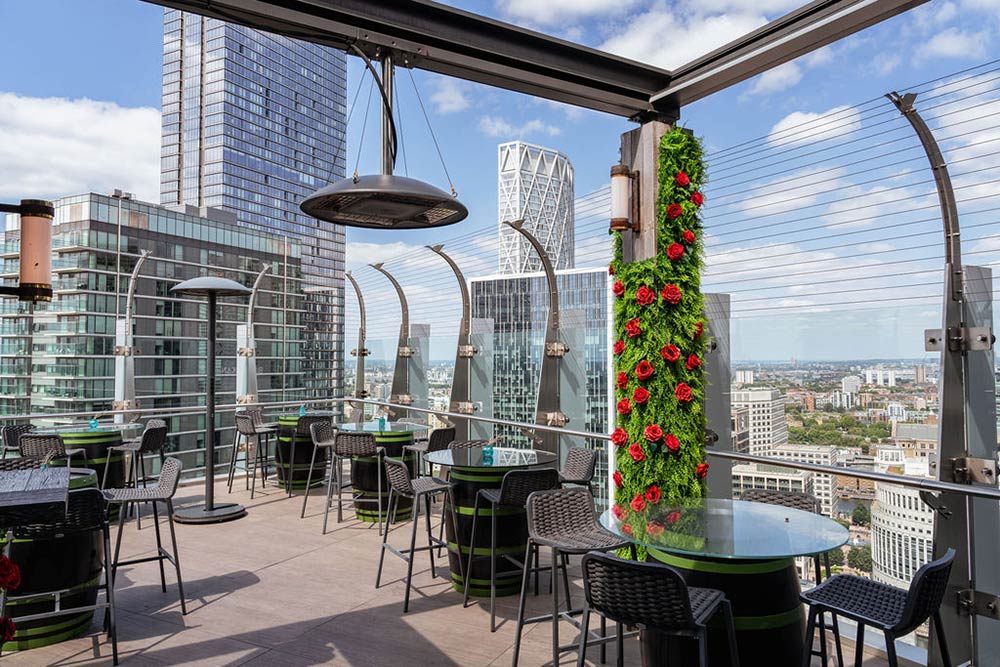 London's best rooftops - Bōkan