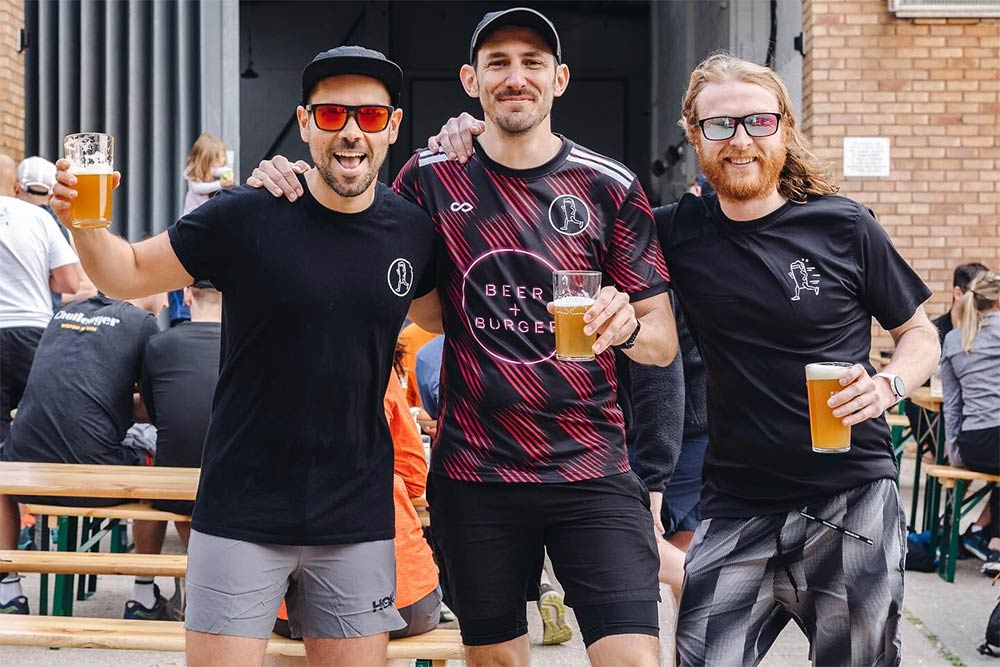 running clubs for foodies london