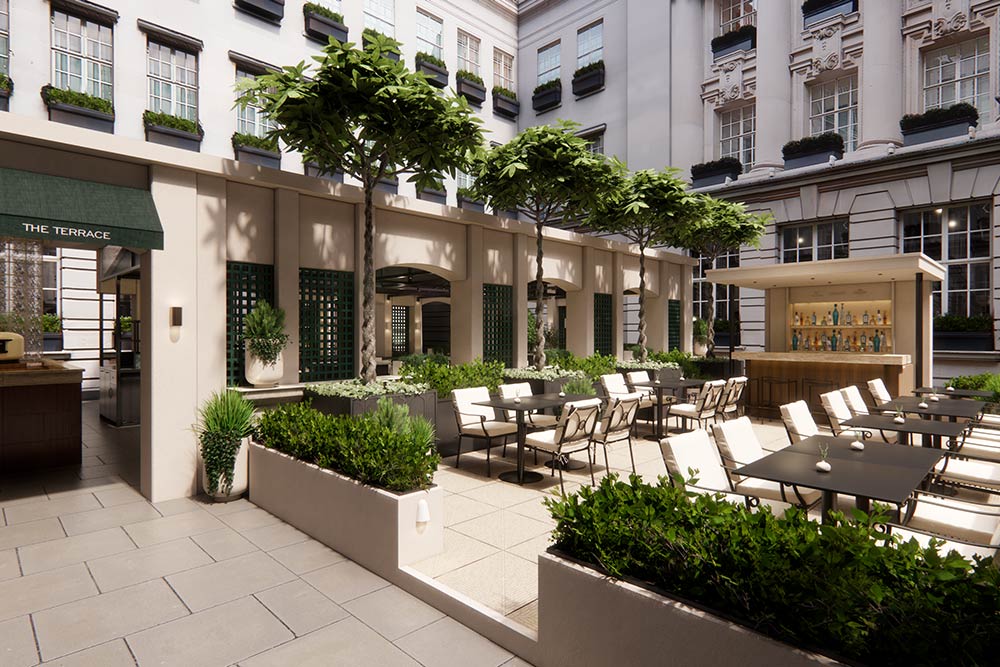 The Terrace at Rosewood London
