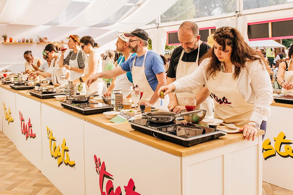 Chef demos and masterclasses at Taste of London