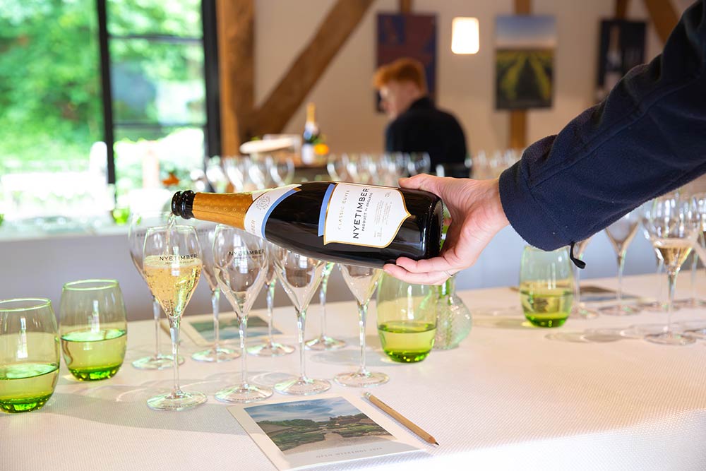 visiting nyetimber vineyard