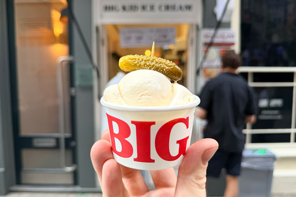 unusual flavoured ice cream in london