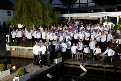 Top chefs gather to celebrate 25 years of Michelin success at Waterside Inn