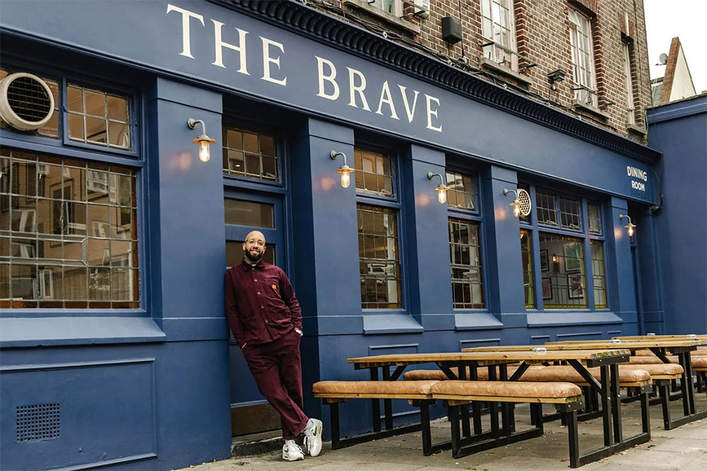 Enjoy 50% off your total bill at The Brave in Islington this weekend