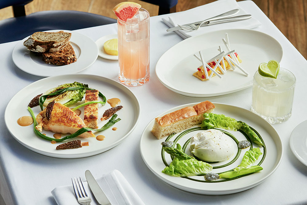 Enjoy the best of the season with the Spring set menu at Harvey Nichols