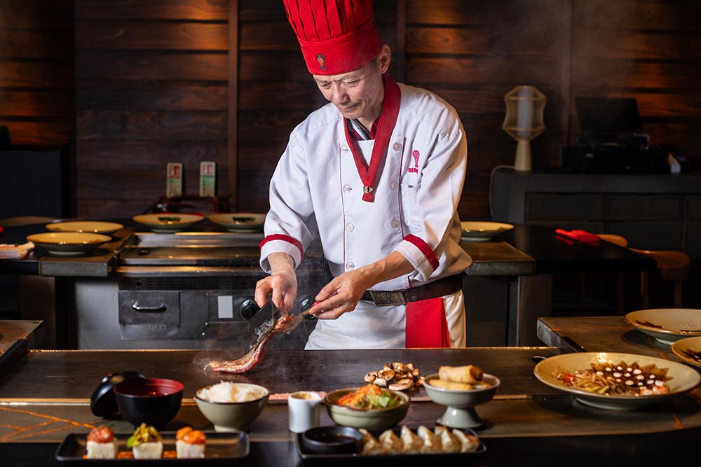 Three courses for just £59 for two people (including a free drink) at Benihana