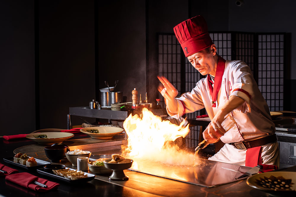 Get three courses for just £59 for two (and a free drink) at Benihana