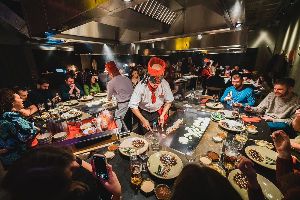 Three courses for just £59 for two people (including a free drink) at Benihana
