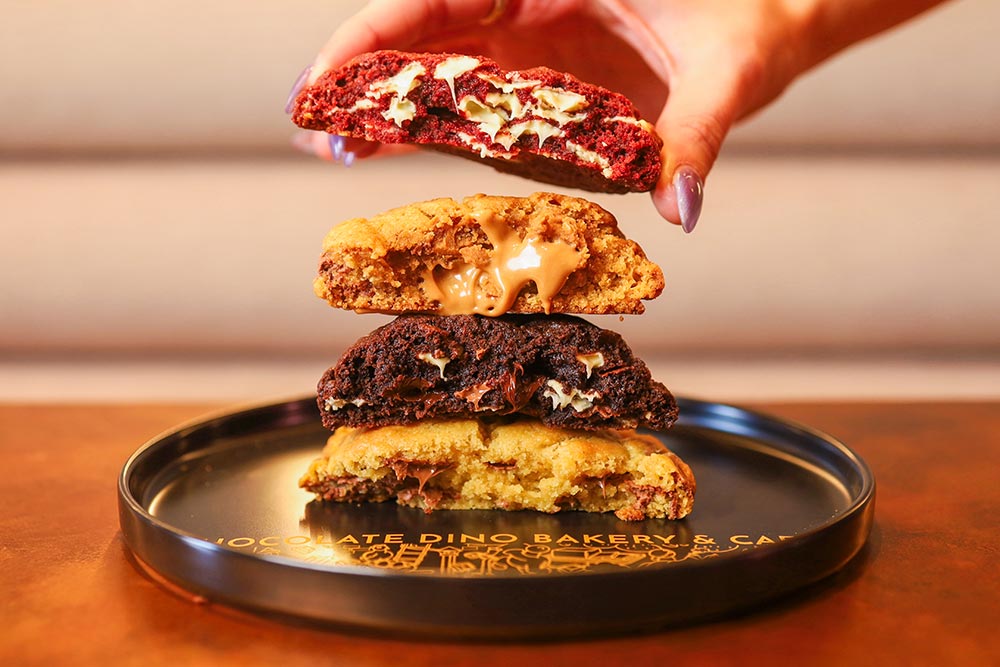 Chocolate Dino Company are giving away 1000 free cookies for their first birthday weekend