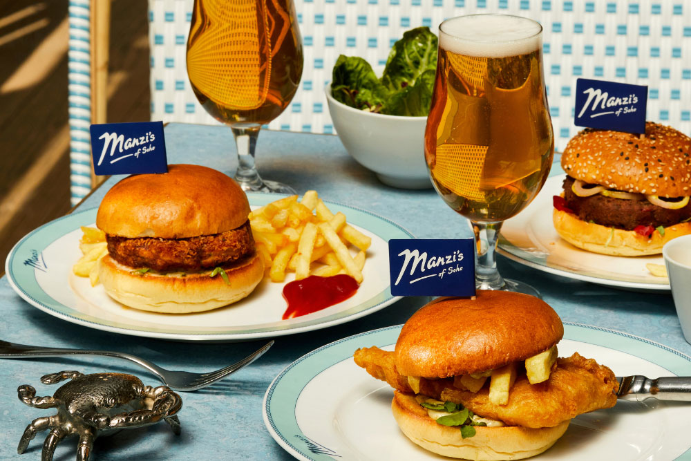 Win a meal for two at Manzi's of Soho