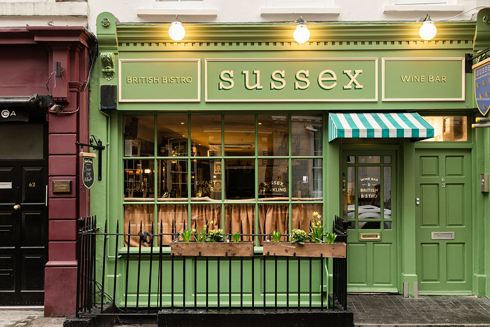 sussex restaurant soho offer