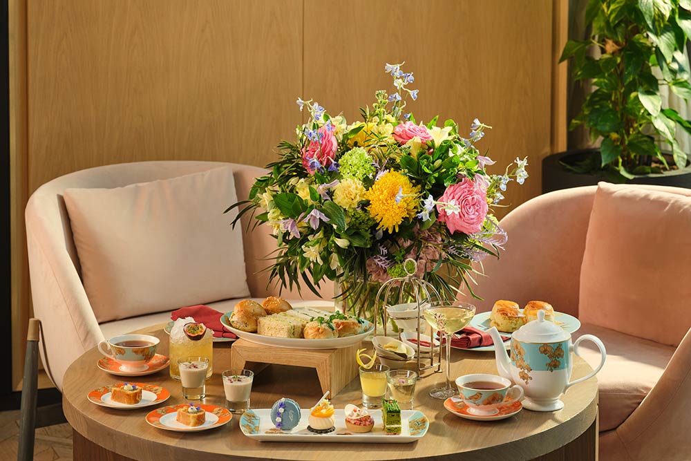 The new Spring afternoon tea at Pan Pacific London