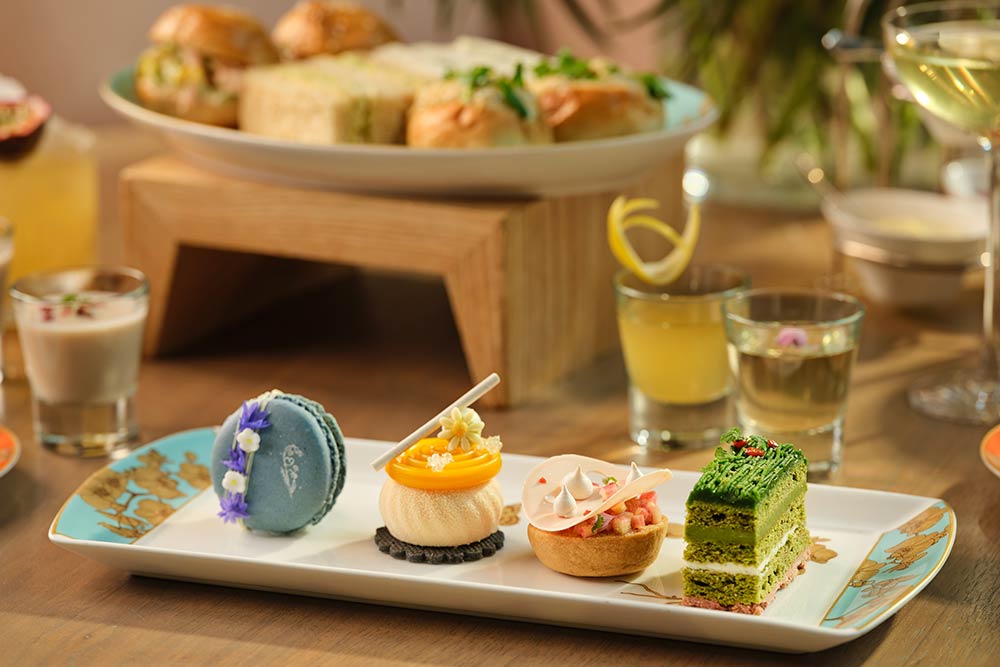The new Spring afternoon tea at Pan Pacific London