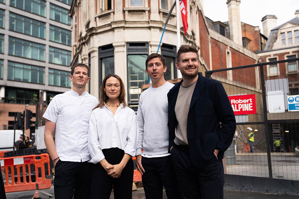 New Smithfield pub The Poet by the Sune team will have both Scampi Fries Scotch eggs and a 14 course chef's table