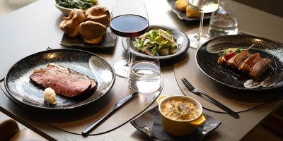 Win a three course Sunday roast with Champagne for four at Straits Kitchen