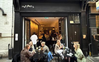 Test driving Marjorie's - a wine bar with lots of Parisian style in Soho