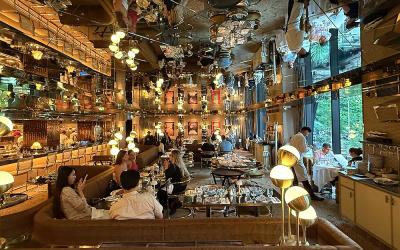 Test Driving Barbarella, as Big Mamma bring mirrored ceilings to Canary Wharf