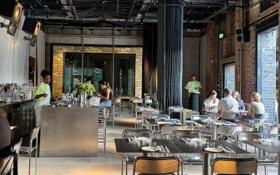Test Driving Noisy Oyster, a handy place for martinis and seafood snacks in Shoreditch